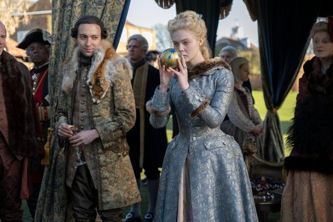 Image The Great Serie, The Great Costumes, The Great Series, Wardrobe Images, Best Costume Design, Catherine The Great, Popsugar Fashion, Period Costumes, Elle Fanning