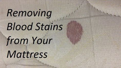 How to Clean Blood Stains From a Mattress? #BloodStainRemoval #StainfreeMattress #MattressCleaningMelbourne #ProfessionalMattressCleaning Remove Blood Stains, Get Blood Stains Out, Mattress Stains, Old Blood, Diy Cleaning Solution, Cotton Mattress, Homemade Cleaning, Mattress Cleaning, Sweat Stains