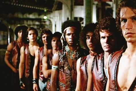 The story behind the bold and bizarre street style of The Warriors The Warriors 1979, Warriors Movie, Michael Beck, Warrior Movie, Film Cult, Movie Trivia, David Fincher, Last Ride, In And Out Movie