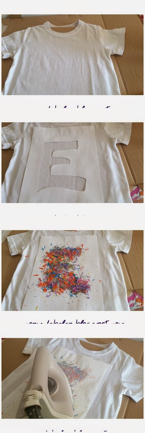 Tenia muchas ganas de hacer una camiseta así, y como hoy mi niña y yo nos hemos levantado creativas, aquí va nuestro primer tutorial. Hay... Astuces Diy, Diy Vetement, Shirt Art, Manualidades Diy, Diy Shirt, Diy Fashion, Diy Art, Diy Clothes, Diy Gifts