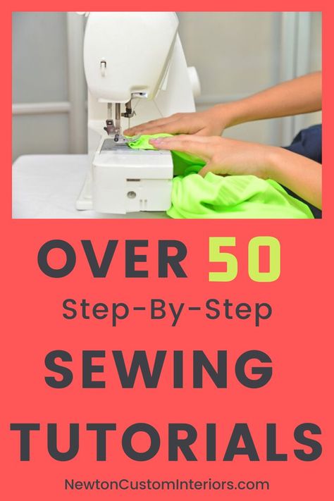 Sewing Classes For Beginners, Sewing Machine Tension, Sewing Machine Basics, Sewing Machine Projects, Sewing Tutorials Clothes, Sewing Instructions, Sew Ins, Couture Sewing Techniques, Sewing Tutorials Free