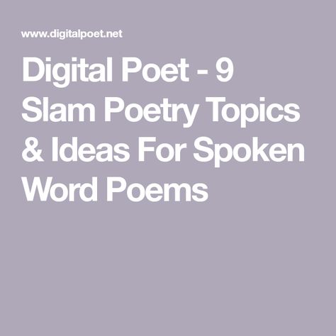 Poetry Topics Ideas, Slam Poetry Prompts, Poetry Topics, Write A Poem About, Spoken Word Poems, Quotes Deep Motivational, Digital Poetry, Perry Poetry, Write A Poem