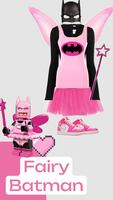 #fairycore #batman #fairybatman #cute #costume #costumeideas Fairy Batman, Best Group Halloween Costumes, Halloween Duos, Couples Halloween Costume Ideas, Halloween Costume Ideas For Couples, Batman Outfits, Costume Ideas For Couples, Classy Halloween Costumes, Girl Halloween Costume