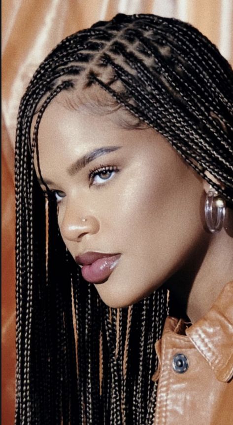 Small Box Braids Hairstyles, Alissa Ashley, Micro Braids Hairstyles, Faux Loc, Small Box Braids, Individual Braids, Blonde Box Braids, Short Box Braids, African Hair Braiding Styles