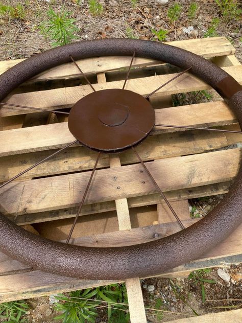 Diy Wagon Wheel How To Build, Country Backdrop Ideas Western Parties, Country Western Parties Centerpieces, Round Up Party Western Theme, Diy Wagon Wheel Hula Hoop, Diy Rodeo Birthday Decor, Diy Wagon Wheel Decor, Western Classroom Transformation, Dollar Tree Wagon Wheel Crafts