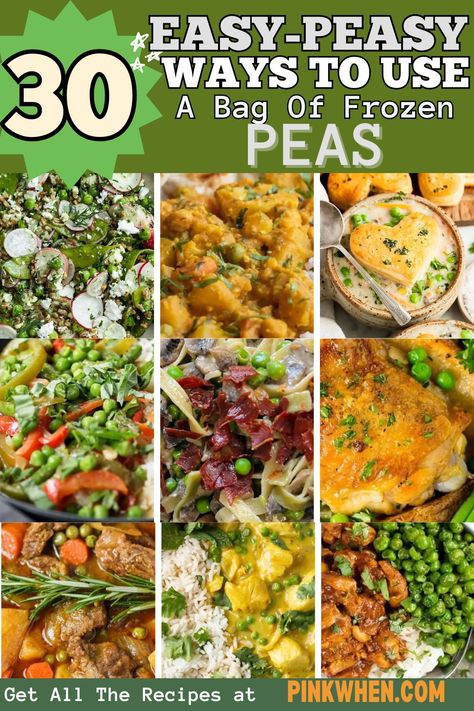 Frozen Pea Salad Recipes, Frozen Pea Soup, Frozen Peas Recipe, Recipes With Frozen Peas, Frozen Green Peas Recipes, Recipes Using Frozen Peas, Frozen Peas And Corn Recipes, Cooking Frozen Peas, Pea Soup With Frozen Peas