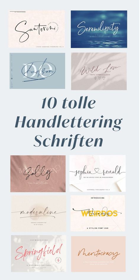 Handlettering-Schriften sind perfekt mit ausdrucksstarken Lettern für Logos oder edle Einladungs-Cover.  #handwritten #handlettering #handschrift #schriften #handletteredfonts #schriftartenhandschrift Wild Love, Stylish Fonts, Grafic Design, Corporate Design, Branding Design Logo, Personal Branding, Layout Design, Mood Boards, Online Marketing