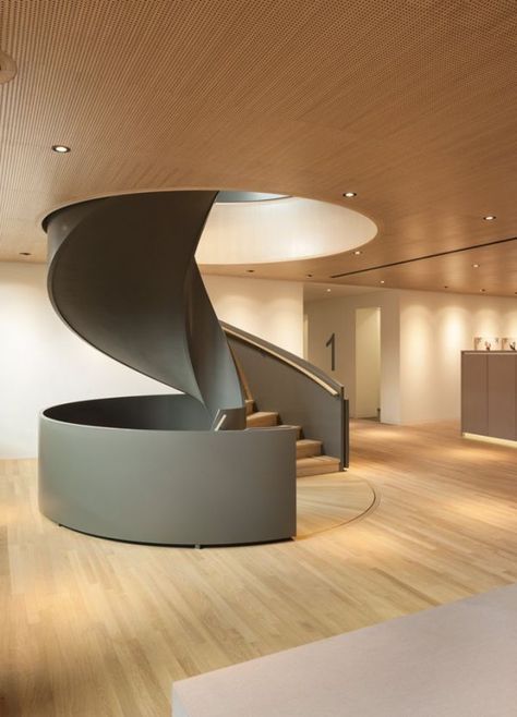 Law Firm Design, Home Engineering, Escalier Design, Modern Stairs, Spiral Stairs, Interior Stairs, Modern Staircase, Spiral Staircase, Staircase Design