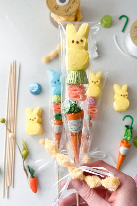 KimberlyMarieLifestyle | So why do we have candy during Easter mom? A question my 7 year old asked me while making these candy skewers - we ended up doing a deep dive on the pagan and Christian traditions and bonded over marshmallow peeps. Try making your own candy on a stick this Easter and learn all about the springtime customs on the blog! Easter Candy Kabobs, Marshmellow Treats, Candy Skewers, Candy On A Stick, Marshmallow Skewers, Reeses Candy, Christian Symbolism, Easter Marshmallow, Making Candy