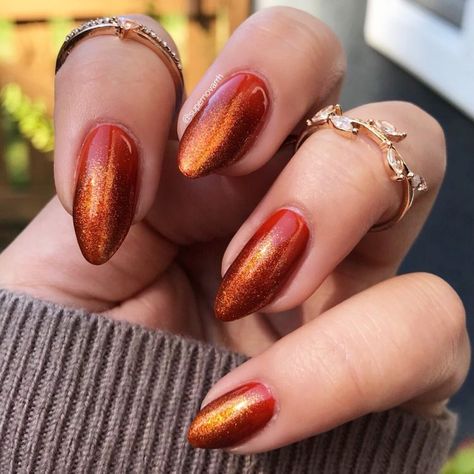 Pumpkin Spice Nails, Simple Fall Nails, Fall Gel Nails, Pumpkin Nails, Gel Set, Thanksgiving Nails, Fall Nail Art, Fall Nail Colors, Orange Nails