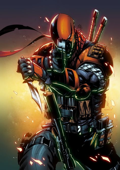 Deathstroke Art, Deathstroke Comics, Deathstroke Dc, Deathstroke Cosplay, Dc Deathstroke, Deathstroke The Terminator, Slade Wilson, Dc Comics Wallpaper, Comic Villains