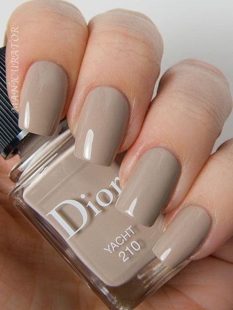 Neutral Nail Colors, Dior Nails, Neutral Nail Color, Nail Paint Shades, Allentown Pa, Neutral Nail, Nagellack Trends, Ellicott City, Casual Nails