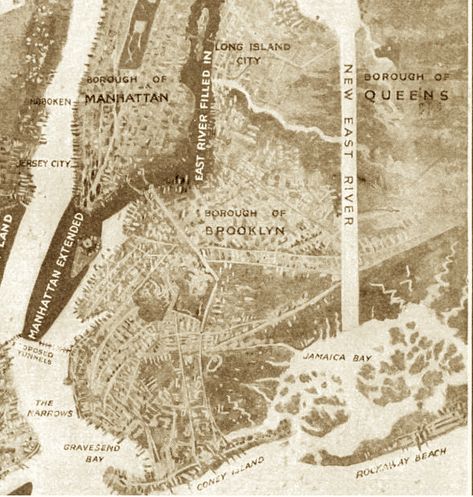 The bizarre 1916 plan to fill in the East River | Ephemeral New York Halifax Explosion, Nyc History, City Island, I Love Nyc, East River, Lower East Side, Us History, City Maps, Classic Hollywood