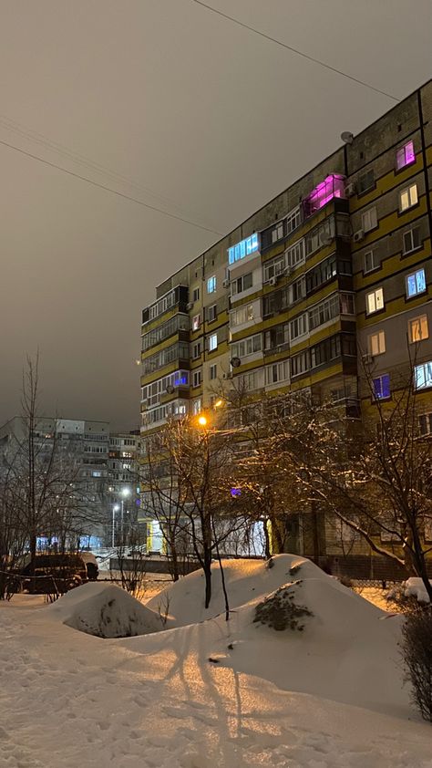 Winter Russian Aesthetic, Russia Aesthetic Winter, Russia Vibe, Soviet Winter, Russia Buildings Aesthetic, Russian Winter, Europe Aesthetic, East Europe, Pond Design