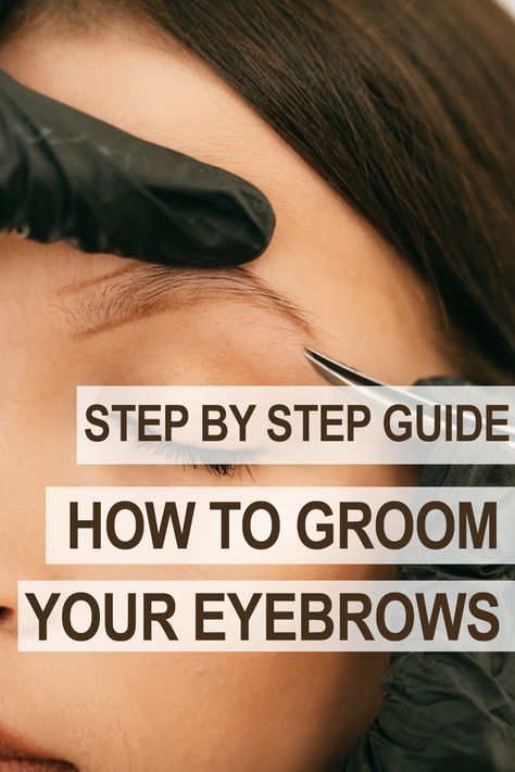 Whether you prefer a natural or more defined look, here's a guide on eyebrow grooming. How To Groom Eyebrows, Eyebrows For Beginners, Good Eyebrows, Art Deco Makeup, Pro Makeup Tips, Eyebrow Trends, Blonde Eyebrows, Natural Makeup Tips, Eyebrow Hacks