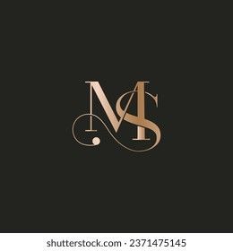 33.333 Ms billeder, stock-fotos, 3D-genstande og vektorer | Shutterstock designedition #logomakerph #logochallenge #makealogo👊. Ms Wedding Logo, Sm Wedding Logo, Ms Logo Design Art, Aesthetics Logo Design, Ms Logo Design, Personal Logo Inspiration, Ms Logo, Initials Logo Letters, Sk Logo