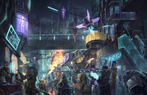 Starfinder, Paizo, space, sci-fi, science fiction, science fantasy, magic, star, planet, world, galaxy, solar system, Golarion, Absalom Station, Pact Worlds, alien, creature, monster, race, RPG, d20, game, gaming, society, fun Sewer City, Sci Fi Space Station, World Outline, High Tech Low Life, Sci Fi Rpg, Sci Fi Landscape, Fiction Idea, Space Pirate, Alien Worlds