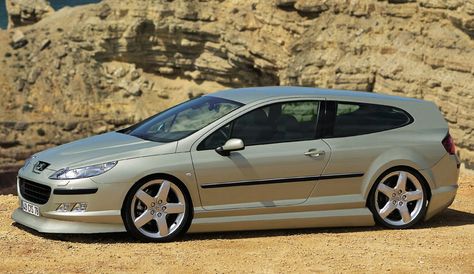 Peugeot 407 GT Shooting Brake Pake Nanya, Concept Cars Vintage, Car Station, Peugeot 407, Dodge Vehicles, Shooting Brake, Station Wagons, Neo Classic, Mercedes Benz Cars