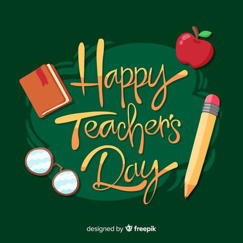 Celebration of world teacher's day. Download for free at freepik.com! #Freepik #freevector #background #school #education #world #teacherday Teachers Day Message, Happy Teachers Day Card, Teachers Day Poster, Teacher Appreciation Quotes, Background School, Mother's Day Banner, World Teacher Day, Print Design Template, Teachers Day Card