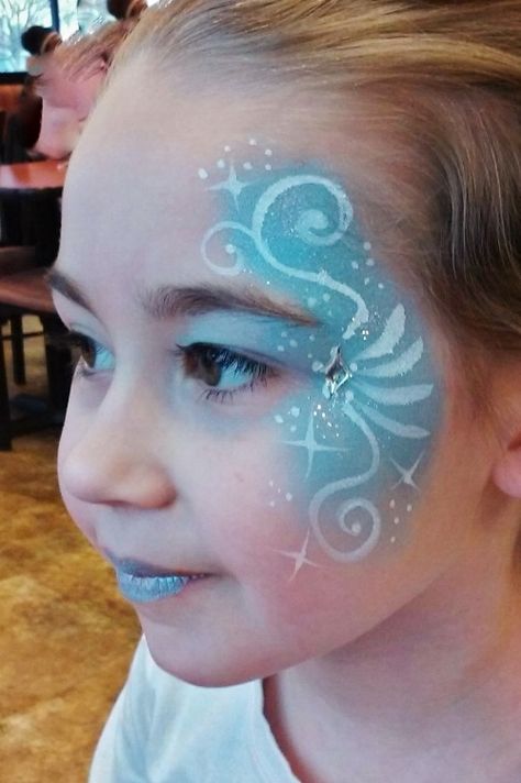 Under The Sea Face Paint, Disney Face Painting, Frozen Face Paint, Mermaid Face Paint, Princess Face Painting, Fairy Face Paint, Christmas Face Painting, Girl Face Painting, Face Painting Tutorials