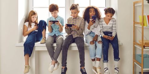 Gen Alpha: What we know about the 'mini-millennial' generation Cell Phone Radiation, Health Teacher, Gen Alpha, Social Media Usage, Common Sense Media, Behavior Disorder, Millennials Generation, Ipad Kids, Healthcare Quality