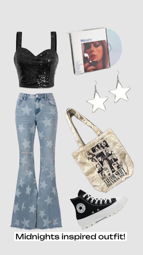 Midnights inspired outfit! #midnights #taylorswift Midnights Inspired Outfit, Taylor Swift Inspired Outfits, Taylor Swift Inspired, Pop Hits, Inspired Outfits, Your Aesthetic, Taylor Swift, Swift, Outfit Inspirations