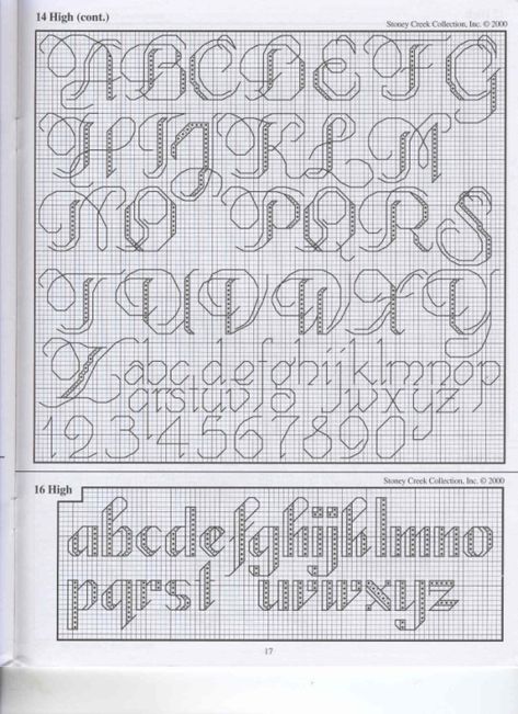 Gallery.ru / Фото #2 - The Alphabet Book - CASEYK Mini Cross Stitch Samplers, Stitch Lettering, Cross Stitch Letter Patterns, Alphabet Patterns, Blackwork Embroidery Patterns, Blackwork Cross Stitch, Unique Cross Stitch, Cross Stitch Alphabet Patterns, Cross Stitch Fonts