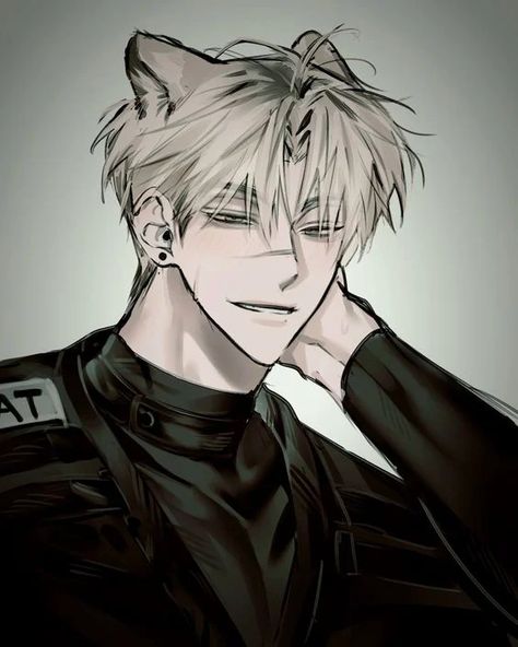 Wolf Anime Boy, Wolf Boy, Anastasia Fanart, Hybrid Art, Oc Manga, Cute Emo, Anime Guys Shirtless, Cat Boys, Boy Pictures