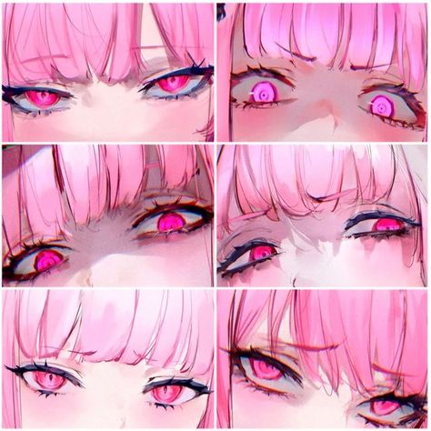 Anime Eye Drawing, Arte Sketchbook, Anime Drawings Tutorials, 영감을 주는 캐릭터, Anime Eyes, Art Tutorials Drawing, Digital Art Tutorial, Anime Poses Reference, Drawing Reference Poses