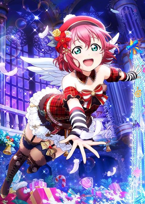 Ruby Kurosawa, Winged People, Christmas Anime, Anime Idol, Love Live Sunshine, Love Live, Christmas Love, Art Blog, Anime Love