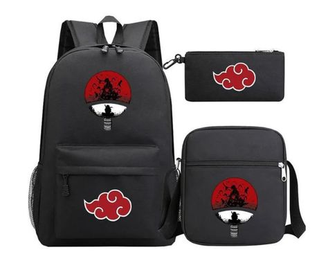 back to school with naruto . Naruto Bag, Itachi Akatsuki, Naruto Sasuke, Student Bag, Anime Cartoon, Naruto And Sasuke, Birthday Gifts For Kids, Kids Backpacks, Naruto