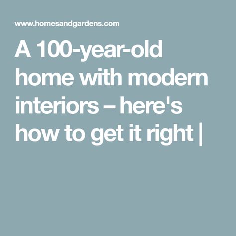 A 100-year-old home with modern interiors – here's how to get it right | Turn Of The Century Homes Interiors, 1925 House Interior, 100 Year Old House Renovation Ideas, Old Craftsman Style Homes Interior, Old Craftsman Style Homes, Modern Craftsman Interior, 100 Year Old House, Cream Nursery, 100 Year Old Home