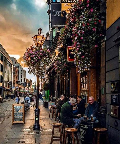 Spring in Dublin, Ireland. Inspiring Irish scenery. Have you been to beautiful lands of Ireland? Irish Aesthetic, Temple Bar Dublin, Ireland Aesthetic, Visit Dublin, Ireland Photography, Temple Bar, Ireland Vacation, Visit Ireland, Voyage Europe