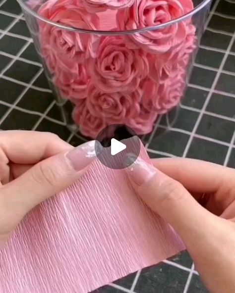 Paper Flower Crown, Eggs Ideas, How To Make Rose, Easter Centerpiece, Rose Crafts, Origami Rose, Easy Paper Flowers, Flower Bouquet Diy, Paper Flower Decor