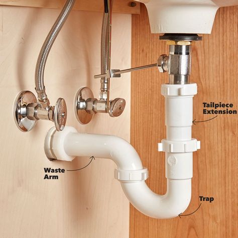 Under Sink Plumbing, Sink Plumbing, Home Improvement Ideas, Leaky Faucet, Faucet Repair, Plumbing Installation, Diy Plumbing, Plumbing Repair, Door Repair