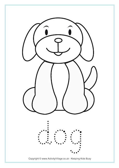 Dog tracing worksheet Farm Coloring Pages, Farm Animal Coloring Pages, Dog Quilts, Dog Coloring Page, Applique Templates, Pola Sulam, Quilt Baby, Applique Patterns, Animal Coloring Pages