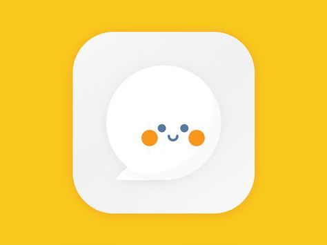 This app icon embraces simplicity. It finds a single element that captures the essence of the app and express that element in a simple, unique shape. Launcher Icon, Flat Web Design, Ui Ux 디자인, Mobile App Icon, Mobile Ui Patterns, Cute App, Daily Ui, Simple App, Ios Design