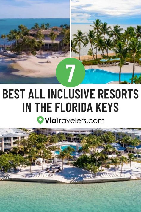 Best All Inclusive Resorts in the Florida Keys Florida Keys Vacation Resorts, Family Resorts In Florida, Luxury Beach Vacation, Florida Keys Resorts, Best Beach In Florida, Best Family Resorts, Puerto Rico Vacation, Best All Inclusive Resorts, Florida Resorts