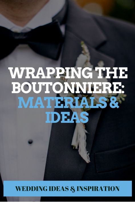 Wrap Ideas, Bride Book, Boutonniere, Wedding Blog, Wedding Flowers, Take A, Look At, Wedding Ideas, Ribbon