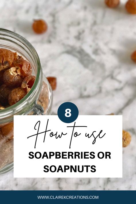 Learn how to use soapberries or soapnuts in place of washing detergent – an all-natural, biodegradable, toxin-free option. Soap berries can actually be used to replace many chemical-filled items around your home. #soapberries #sopanuts Soap Berries How To Use, Soap Berries Laundry, Soapberry Recipes, Diy Laundry Soap, Soap Berries, Laundry Detergent Recipe, Crafts For Mom, Diy Laundry Detergent, Organise Your Life