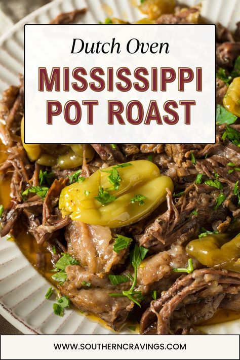 Roast Beef In Dutch Oven How To Cook, Rump Roast Dutch Oven Recipes, Mississippi Pot Roast In Dutch Oven, Mississippi Pot Roast Dutch Oven, Dutch Oven Mississippi Pot Roast, Roast Recipes Dutch Oven, Mississippi Pot Roast In Oven, Au Jus Roast, Oven Mississippi Pot Roast