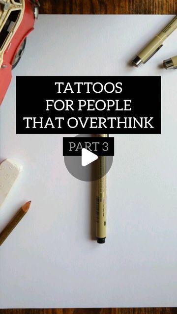 Josh Duke ~ Illustrator on Instagram: "Too many thoughts... . . . #overthinking #mentalhealth #toomuch #tattoo" Tattoos For People Who Overthink, Overthinkers Tattoo, Stop Overthinking Tattoo, Overthinker Tattoo Ideas, Tattoos For Overthinkers, Overthinking Tattoos, Tattoo Ideas For Overthinkers, Too Many Thoughts, April 4