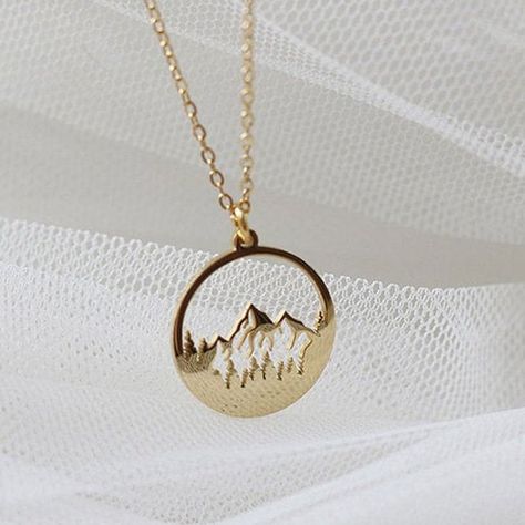 14K Gold Mountain Necklace Wanderlust Necklace Forest Necklace  Product Design:Mountain Pendant Necklace... {  #Necklaces #Bracelets #NatureBracelets #AnimalBracelets #EngravedBracelets #Anklets #Rings #PersonalizedRings #InspirationalRings #Earrings #JewelryGifts #UrnJewelry #UrnNecklaces #CrossUrnJewelry #CustomJewelry #SilverJewelry #WildlifeJewelry  #Backpack #Base #Crossbody #MessengerBag #Purse #ShoulderBag #ToteBag #Accessories #ByColor #ByTheme  #Yeezy, #AirJordan, #LouisVuitton, #Ne... Wanderlust Necklace, Mama Bear Necklace, Insect Necklace, Gold Mountain, Forest Necklace, Photo Pillow, Animal Bracelet, Mountain Necklace, Urn Jewelry