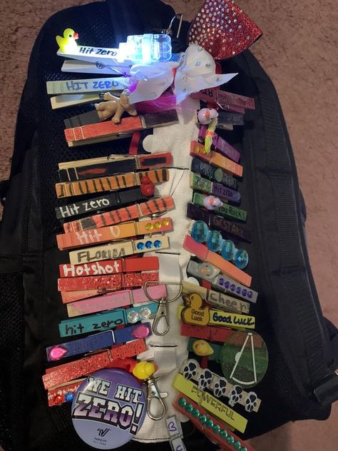 All About Cheer Pins | Pens my daughter received at The One cheer competition in Orlando this weekend:) we were there for almost 12 hours tho | Facebook Disney Cheer Pins, Cheer Competition Pins, Cheer Comp Pins, Cheer Pins For Backpacks, Cheer Pegs, Cheer Clips, Cheer Good Luck Pins, Cheer Competition Gifts, Competition Gifts