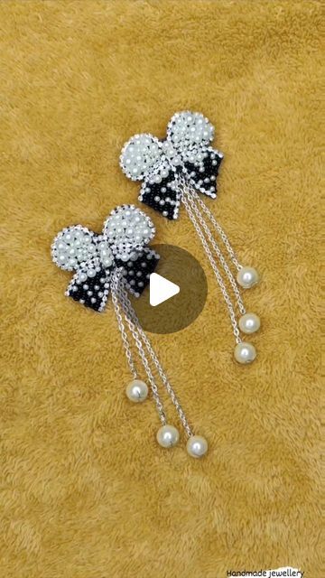 Jewelry Making For Beginners, Jewelry Trending, Trending Art, Handmade Jewel, Earrings Diy, Craft Jewelry, Jewelry Making Tutorials, Diy Hair, Art And Craft