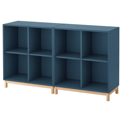 Ikea Eket, Kallax Shelf Unit, Kallax Shelf, Billy Bookcase, Kallax Ikea, Shelf Unit, Boho Living Room, Grey Wood, My New Room