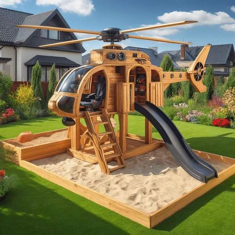 Kids Yard, Kids Backyard Playground, Swimming Pool Water, Outdoor Play Spaces, Cubby House, Dream Furniture, Play Structure, Natural Playground, Backyard Pool Landscaping