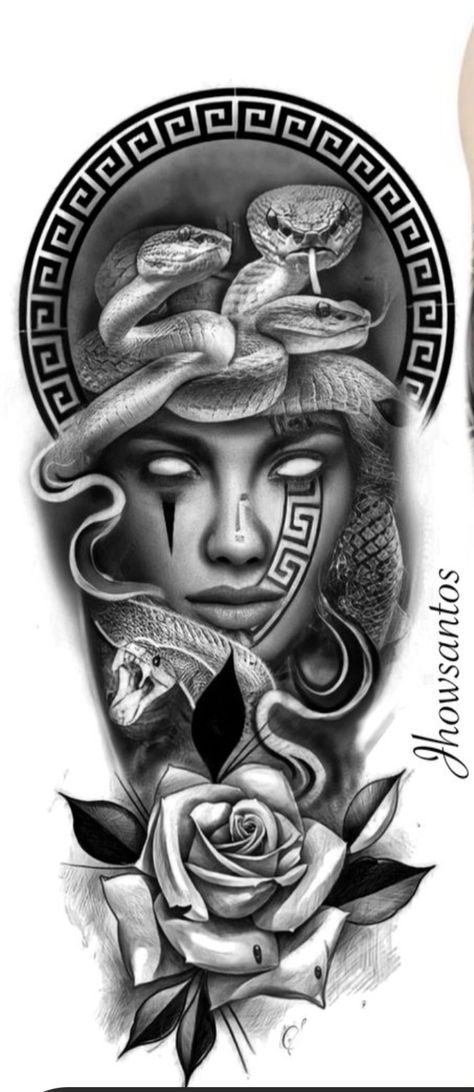 Greek Goddess Tattoo, Shield Tattoo, Mangas Tattoo, Gladiator Tattoo, Big Cat Tattoo, Soldier Tattoo, Zeus Tattoo, Medusa Tattoo Design, Cool Tattoo Drawings