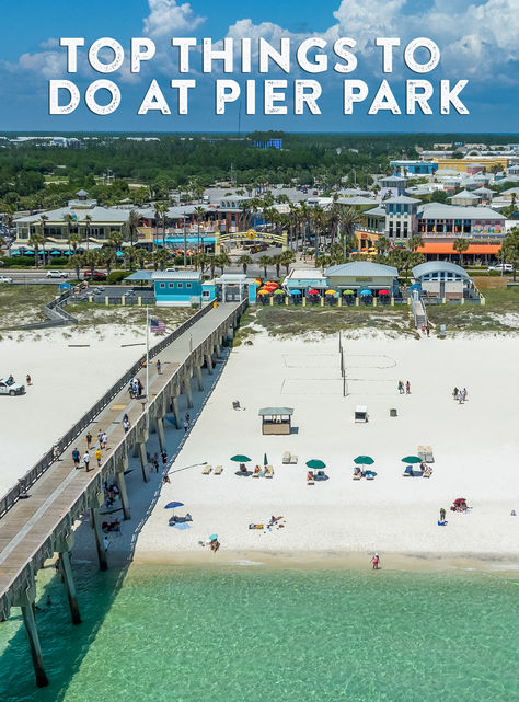 Steps away from the beach is Panama City Beach's premier entertainment destination features delicious restaurants, eclectic shops, thrilling attractions, and annual events! Pier Park Panama City Beach, Alaskan Cruises, Panama City Beach Florida Restaurants, Florida Vacation Spots, Sand Landscape, Alabama Beaches, Dry Tortugas National Park, Alaska Vacation, Florida Panhandle