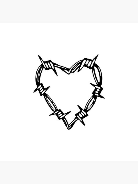 Barbwire Heart Tattoo, Metal Heart, Heart Tattoo, Black Metal, Piercings, Tattoos, Black